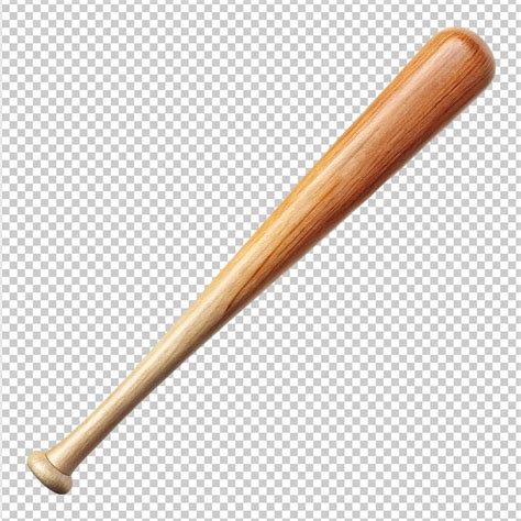 baseball bat  transparent background premium ai generated psd