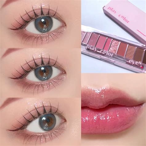 Dull pink × blue poisonous dolly (image) makeup 👼🏻💘 | Gallery posted by