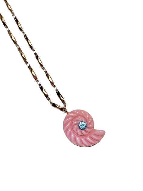 rainbow pearl necklace