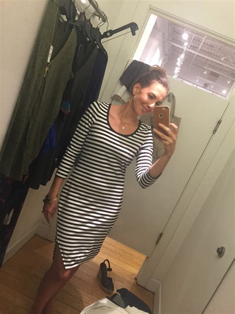 On prairie hill: Dressing room selfies at Express