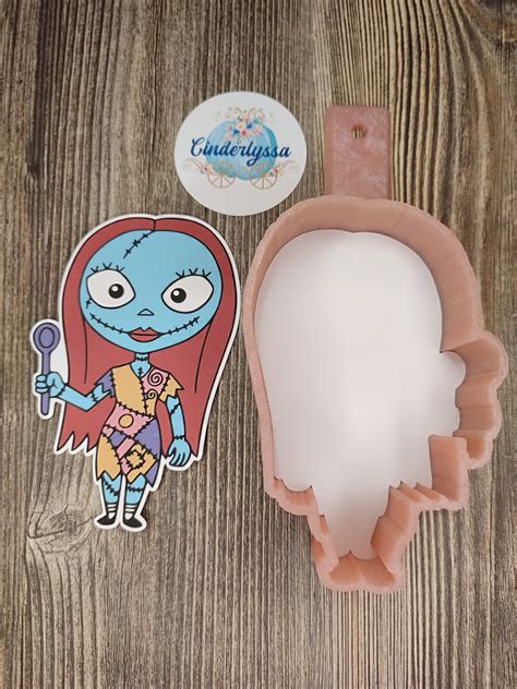 Nightmare Sally Halloween Silicone Mold, Aroma Bead Molds, Car Freshen