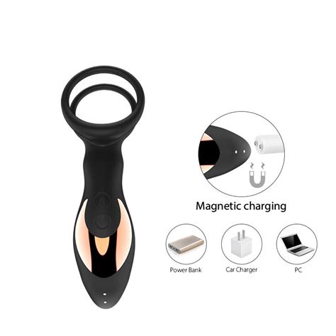 buy wholesale china rechargeable male prostate massager  delay
