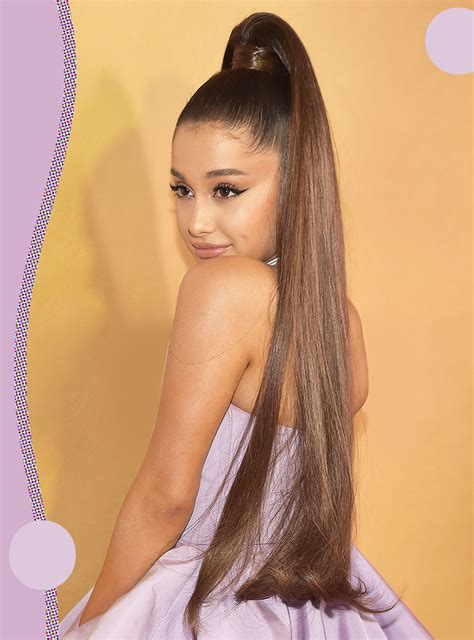 Ariana Grande Hairstyle Ponytail