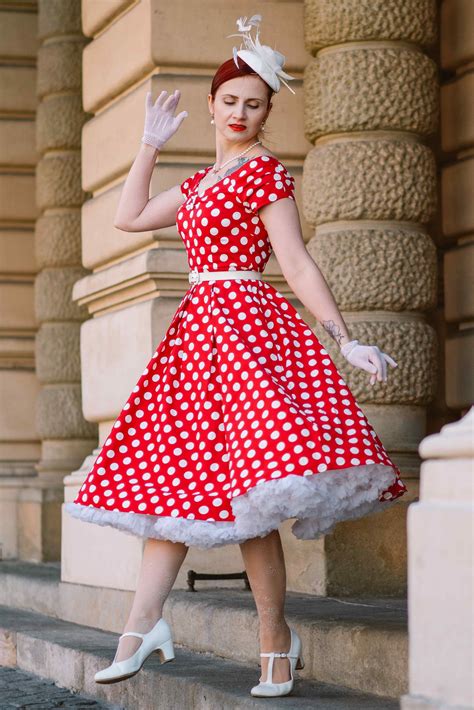 Pin on Swing Dress in 2024 | Swing dress, Red evening dress, Vintage