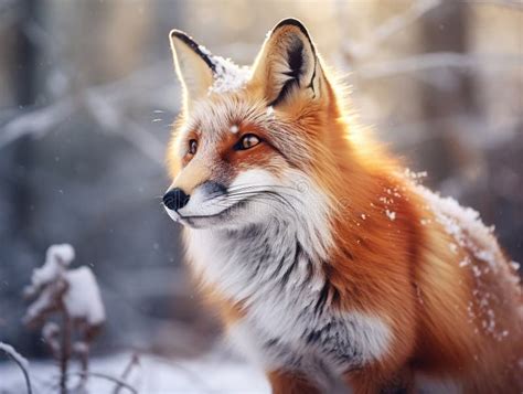Wild fox stock illustration. Illustration of fantasy - 293698885