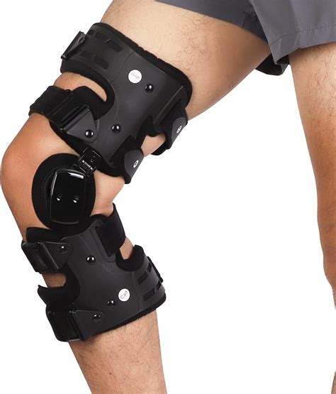 Lateral unloader knee brace for osteoarthritis arthritis knee pain