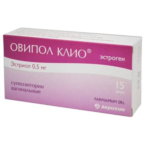 Свечи с эстрогеном: правила использования препарата