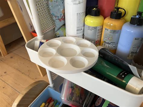 Paint palette, 3D-print optimized by Hegre Engineering | Download free