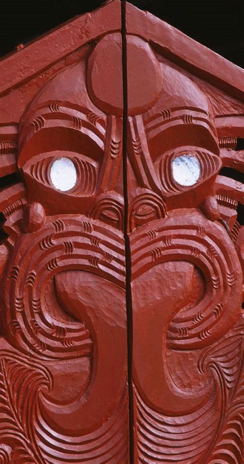 Turangawaewae Marae gateway - NZ | New zealand, North island, Kiwiana