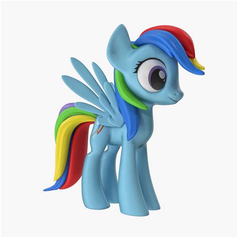My Little Pony Rainbow Dash 3D Model $39 - .fbx .obj .max - Free3D