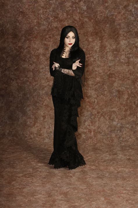 Addams Family - Morticia Black Dress