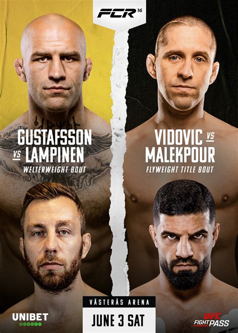 FCR MMA - 🚨 FCR 16 Official Poster 🚨 Main Event: Andreas "Bane