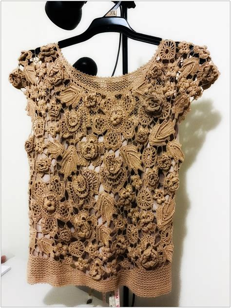 Irish Crochet Top - Etsy
