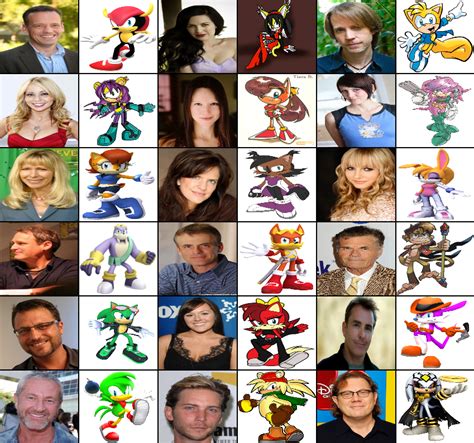 sonic leftover characters voice actors  flaminkitsune  deviantart