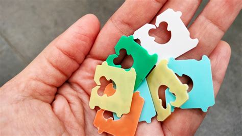 smart ways   plastic bread tags   house