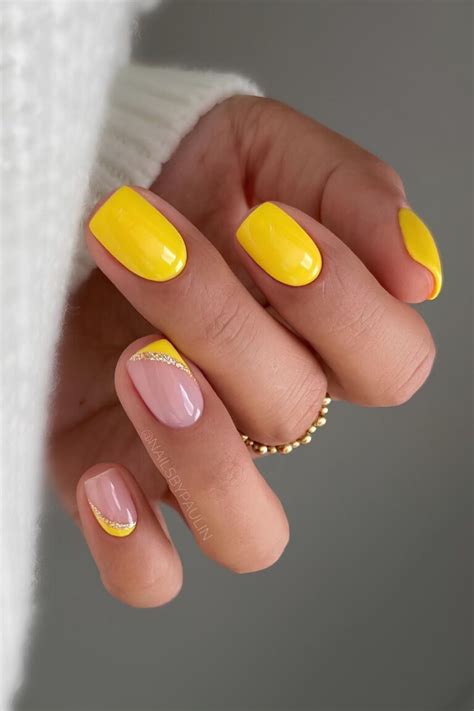 36 Yellow Nail Designs That’ll Brighten Up Your 2025 Mani Game