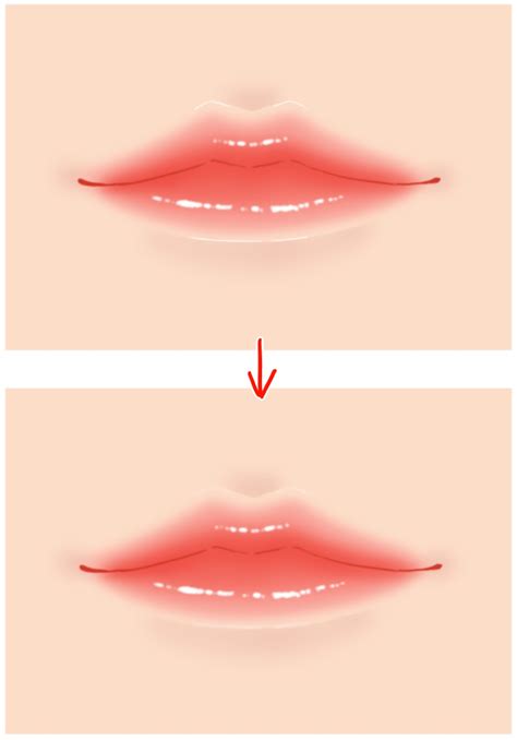 How To Draw Cute Anime Lips | Lipstutorial.org