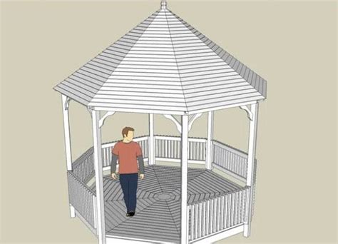Octagonal Gazebo – Free Woodworking Plan.com
