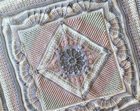 Mandala Blanket Crochet Pattern - Etsy