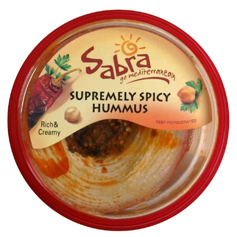 sabra hummus supremely spicy