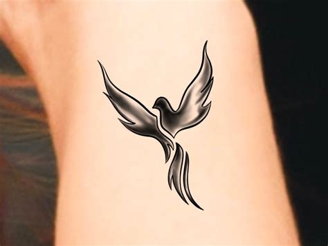 Phoenix Temporary Tattoo / Animal Tattoo / Bird Tattoo - Etsy