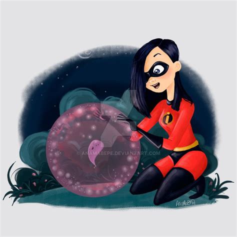 Violet Parr Fan Art by anamabepe.deviantart.com on @DeviantArt | Violet ...