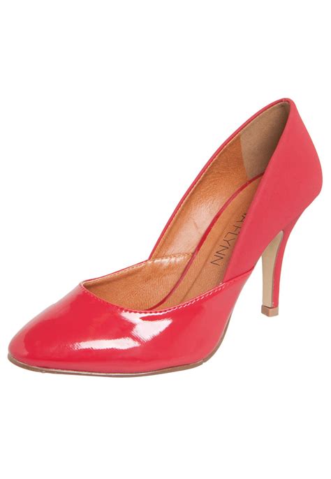 Scarpin Bico Redondo Salto Fino - Scarpin Couro Anna Flynn Bico Redondo Salto Fino Rosa - Compre Agora ...