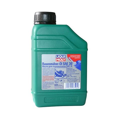 Масло 4-тактное для газонокосилок Liqui Moly Rasenmaher-Oil SAE 30 0,6л ...