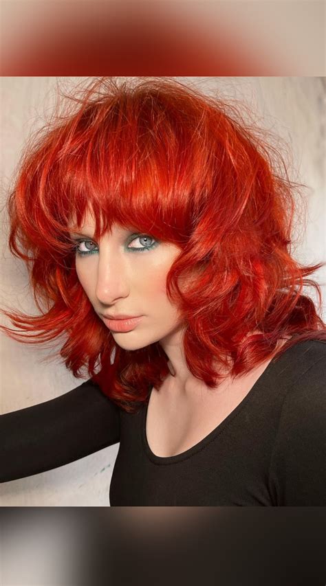 stunning bright red hair colors    inspired bright red