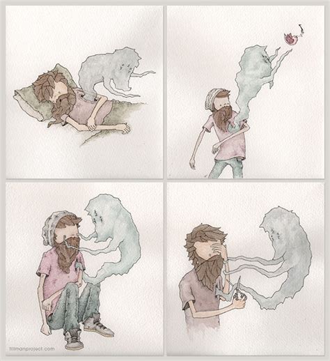 dreamghost series  behance