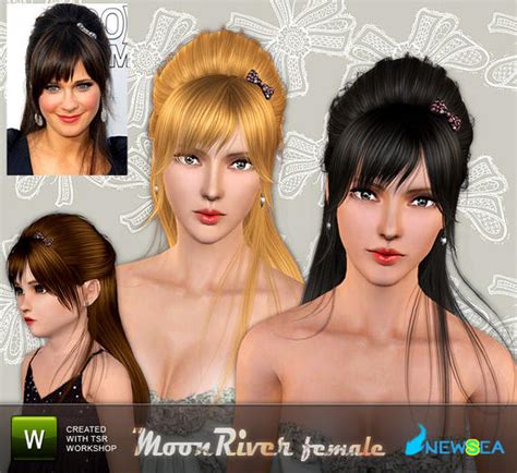 Скачать Sims 3 "Женская прическа от NewSea." - Геймплей