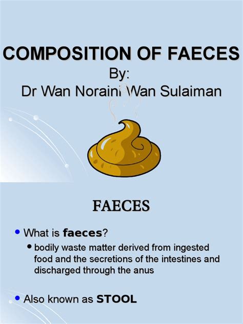oil in faeces