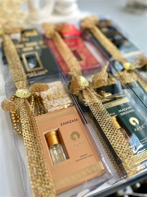 Gold Umrah Gift Hajj Gift Ataar Al Ka'aba Rose Scent - Etsy | Rose ...