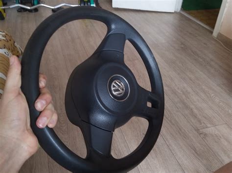 Новый руль от поло в гольф — Volkswagen Golf Mk4, 1,6 л, 1998 года ...