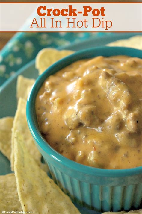 Crockpot Dip Ideas - Allope #Recipes