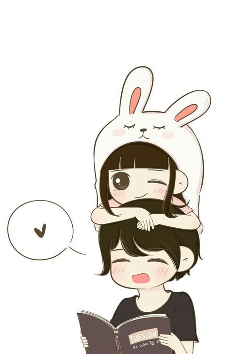 Love Cartoon Couple Wallpapers - Wallpaper Cave