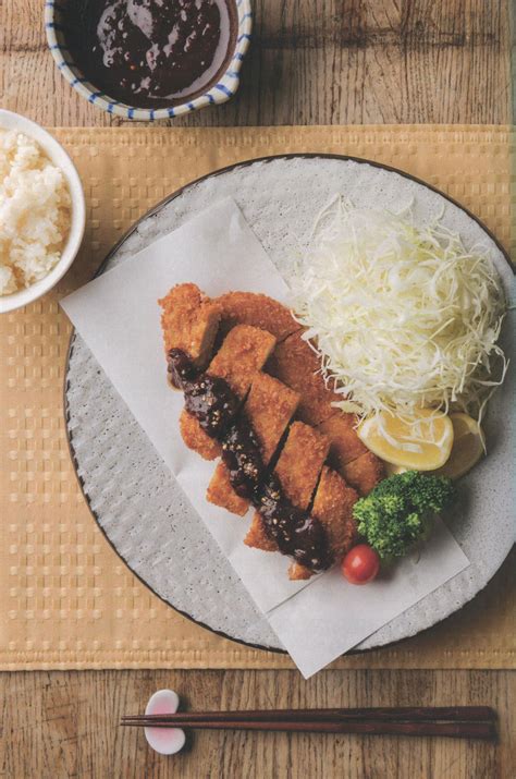 Tonkatsu and Tonkatsu Sauce form Mastering the Art of Japanese Home Cooking - Cooking by the Book