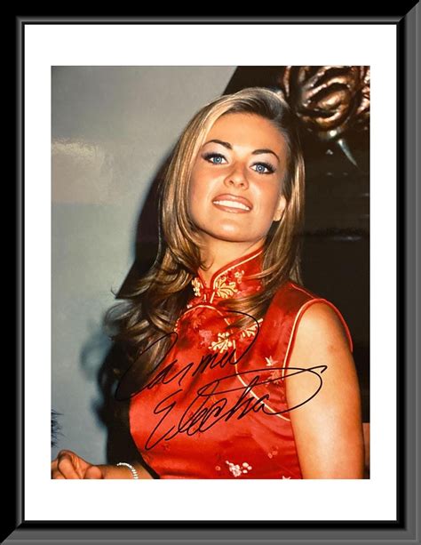 Photography Color Dancer Signed 8x10 photograph of Carmen Electra Model