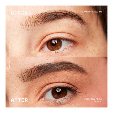 nyx professional makeup micro brow pencil  taupe  oz frys