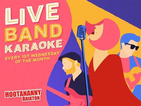 Live band karaoke | Hootananny Brixton Live Music Venue & Club, London UK