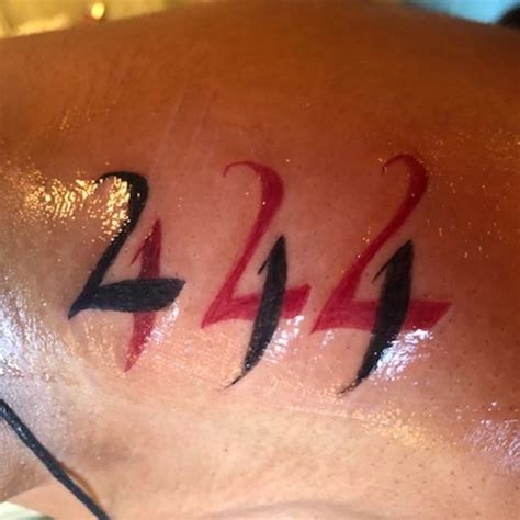 Share more than 73 777 angel number tattoo - in.cdgdbentre