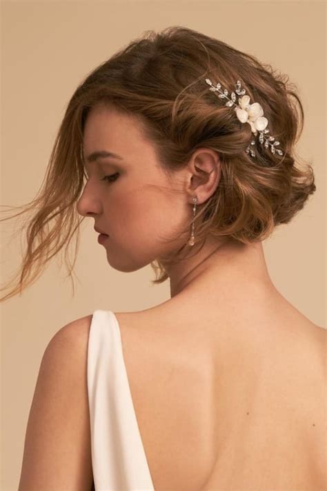 Penteados Para Noivas Cabelos Curtos E Soltos - + 72【Penteados para casamento em CABELO CURTO】