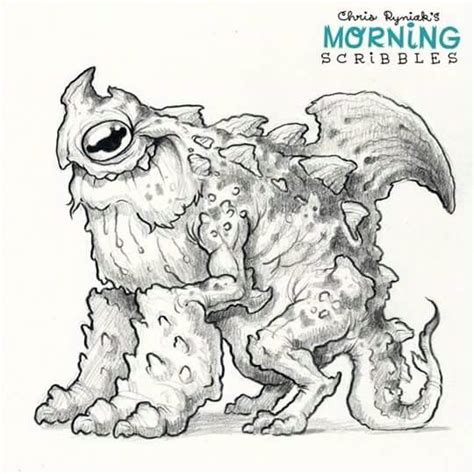 Pin by WetWillie 7ver on morning scribles | Cute monsters drawings ...