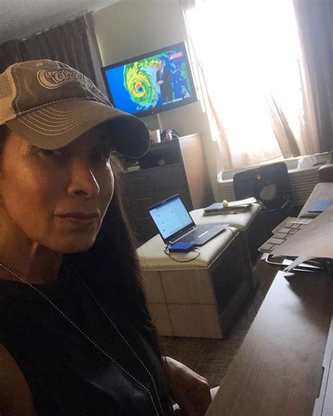 Denise Masino | I’m safe hold up in a hotel room watching the news and