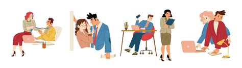 sexual harassment vector art icons  graphics