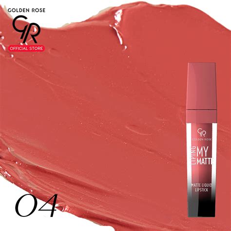 GR Liping My Matte No.04 - goldenrosethailand