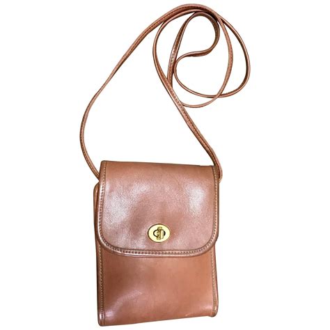 vintage coach bags brown 11