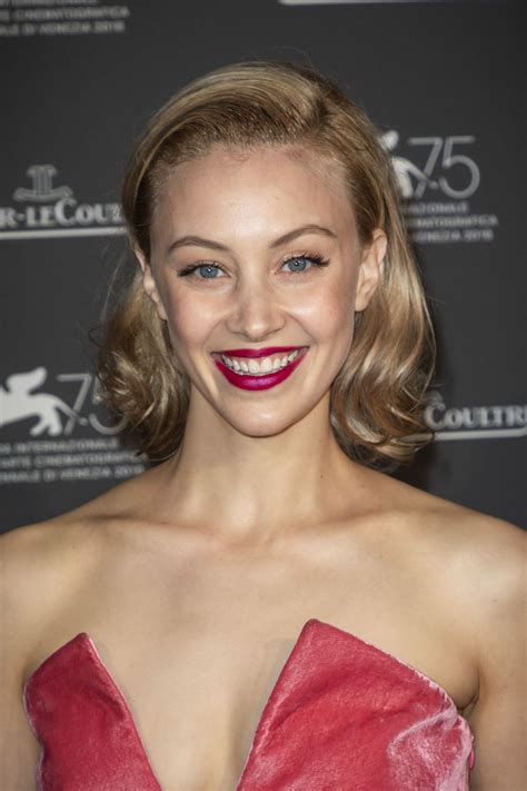 SARAH GADON at Jaeger Le-Coultre Gala Night at Venice Film Festival 09