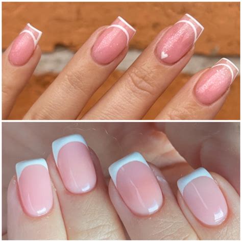 french tip tutorials  techniques zoehannah