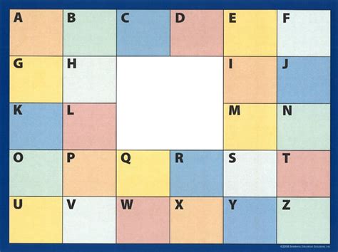 abc chart classroom poster  literacy store